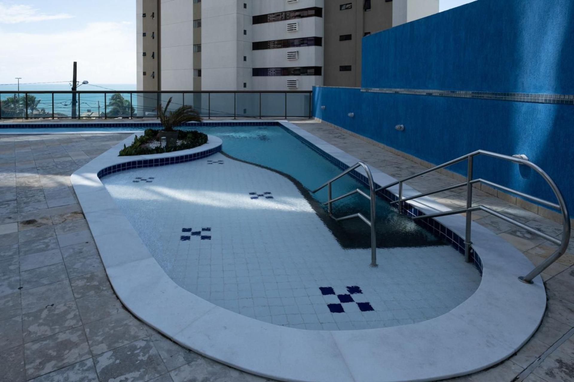 Flat Com 2 Quartos E Vista Mar Da Praia De Pontanegra-Wifi 300 Mb-Garagem-Familia-Criancas-Piscina-Pet Friendly Natal Extérieur photo