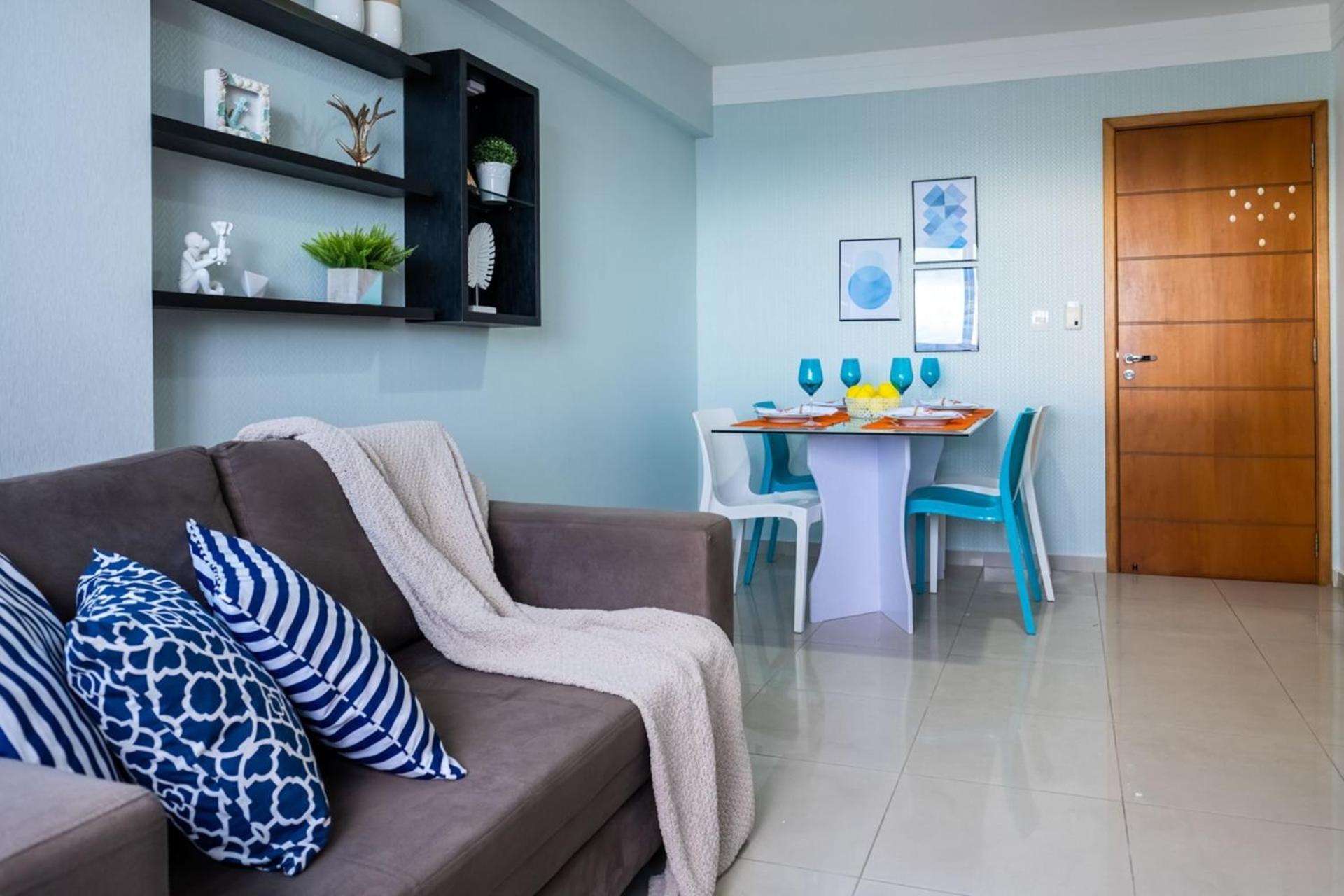 Flat Com 2 Quartos E Vista Mar Da Praia De Pontanegra-Wifi 300 Mb-Garagem-Familia-Criancas-Piscina-Pet Friendly Natal Extérieur photo