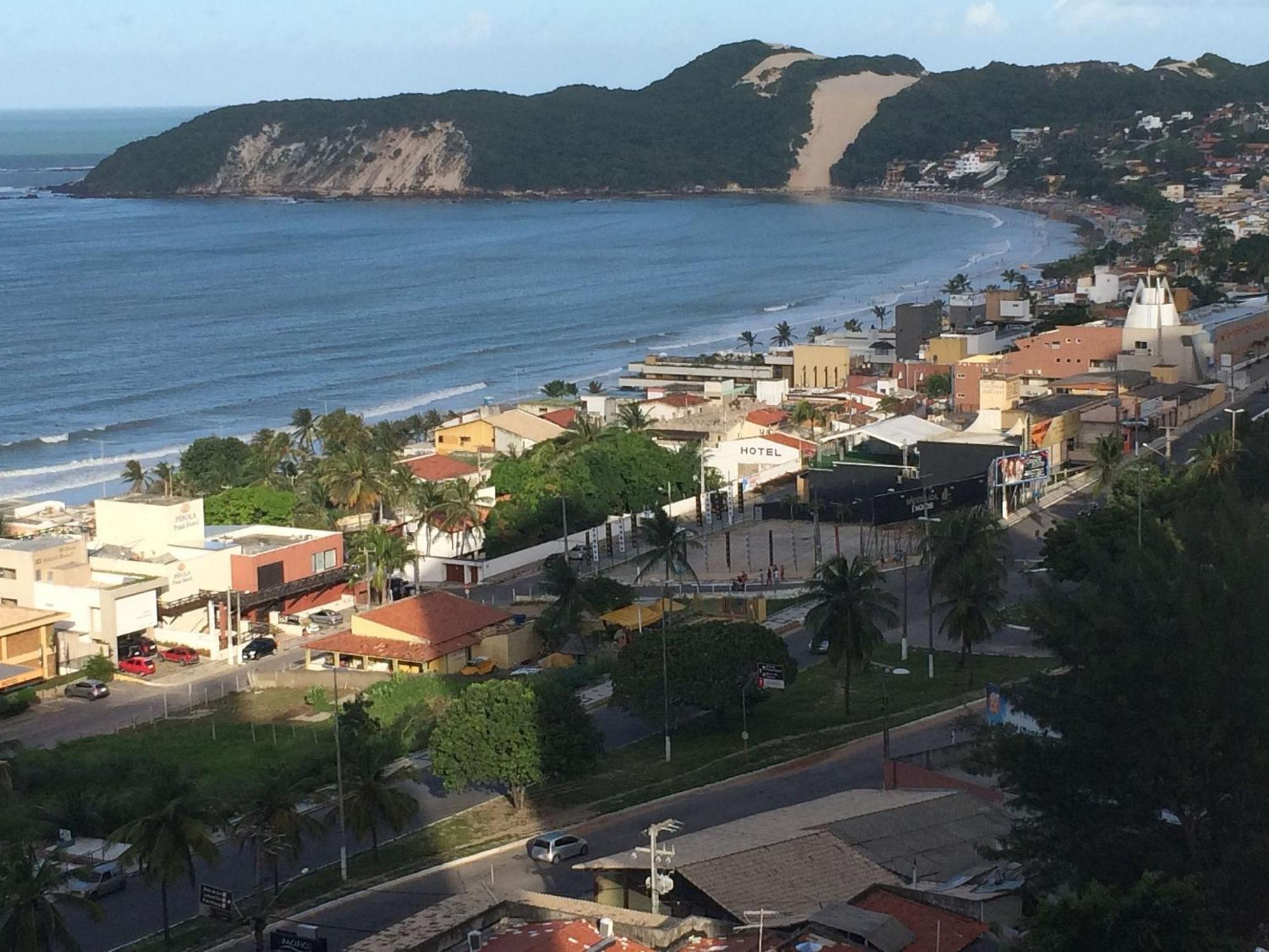 Flat Com 2 Quartos E Vista Mar Da Praia De Pontanegra-Wifi 300 Mb-Garagem-Familia-Criancas-Piscina-Pet Friendly Natal Extérieur photo